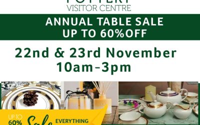 Annual Foyer Table Sale – 60% Off      Showroom 30% Off