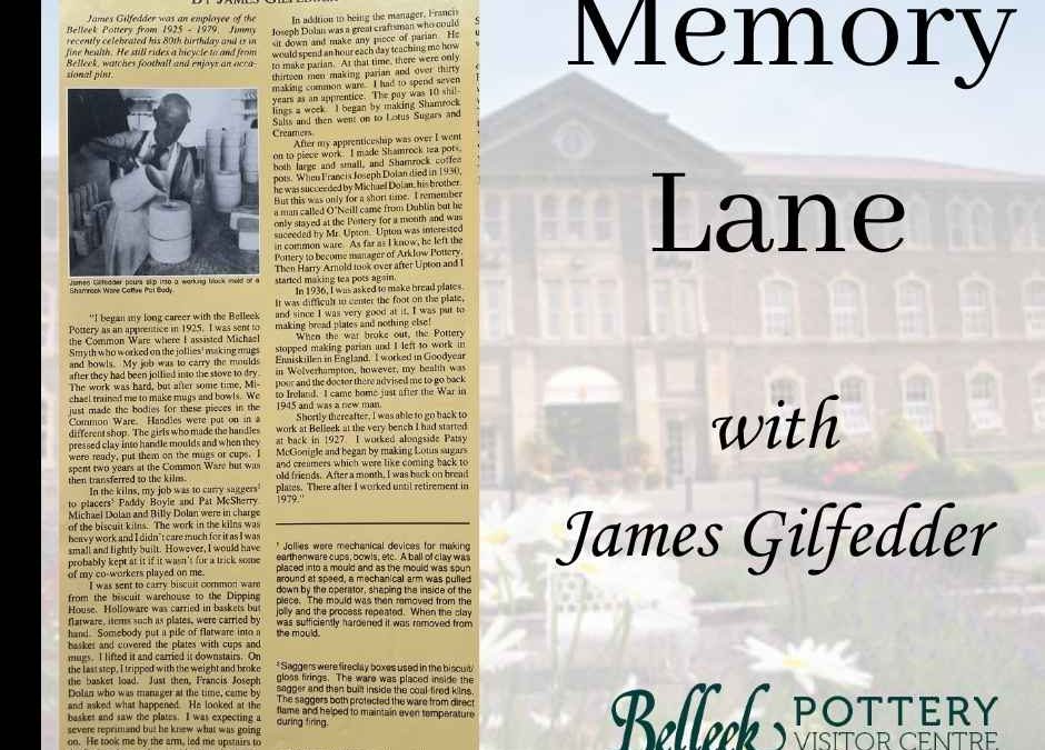 A Trip Down Memory Lane with James Gilfedder
