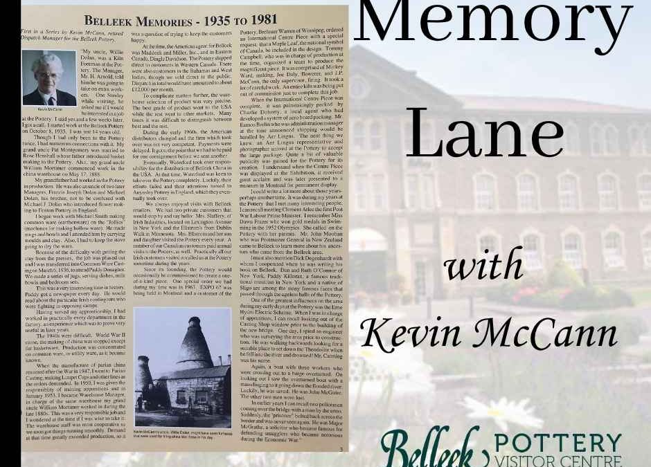 A Trip Down Memory Lane With Kevin McCann