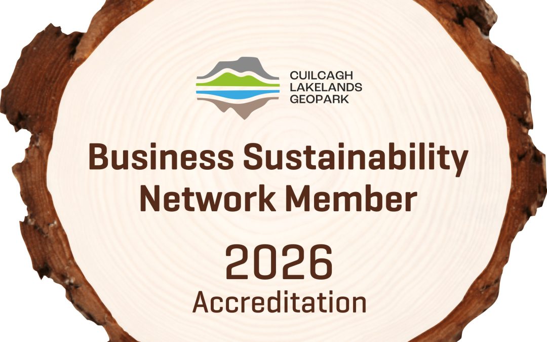 Certification from Cuilcagh Lakelands UNESCO Geopark’s Community Regenerative Tourism Network